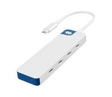 Hyper® HyperDrive Flex 4 Dockingstation USB-C Hub weiß/blau