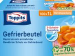 Toppits Gefrierbeutel 1,0 l