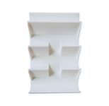 ALLboards magnetischer Stiftehalter für Glasboards 6,5 x 2,0 x 10,5 cm weiß