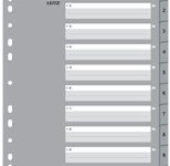 LEITZ Register, 1-10, DIN A4