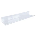 ALLboards Stiftablage für Glasboards 25,0 x 6,0 x 3,0 cm transparent