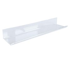 ALLboards Stiftablage für Glasboards 25,0 x 6,0 x 3,0 cm transparent