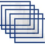 ALLboards Magnetrahmen blau A4, 5 St.