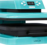 LOKLiK Auto Heat Transferpresse 38,0 x 38,0 cm, blau