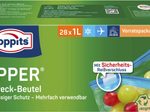 Toppits Gefrierbeutel ZIPPER 1,0 l