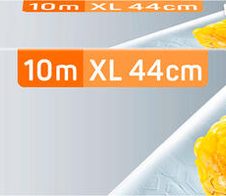 Toppits Alufolie extra breit 44,0 cm x 1,0 m
