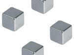 FRANKEN Magnete 1,0 x 1,0 x 1,0 silber