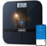 RENPHO Personenwaage Elis Solar 2 Smart schwarz für max. 180,0 kg
