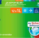 Toppits Gefrierbeutel ZIPPER 1,0 l