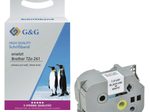G&G Schriftband ersetzt Brother TZe-261, 36 mm, schwarz auf weiß