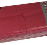 PAPSTAR Servietten 33,0 x 33,3 cm weinrot