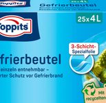 Toppits Gefrierbeutel 4,0 l