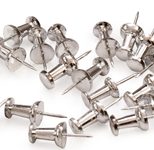 ALLboards Deko-Pinnadeln silber