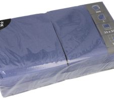 PAPSTAR Servietten 33,0 x 33,3 cm dunkelblau