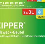 Toppits Gefrierbeutel ZIPPER 3,0 l