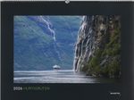KUNTH Monats-Wandkalender Hurtigruten 2026