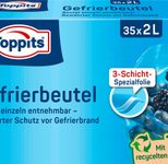 Toppits Gefrierbeutel 2,0 l