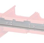 Allit Wandschiene für Sichtlagerkästen ProfiPlus