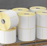 ZEBRA Etikettenrollen für Etikettendrucker 800264-255 weiß, 102,0 x 64,0 mm, weiß