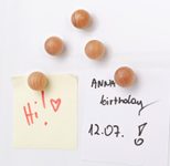 ALLboards Kugel Magnet braun