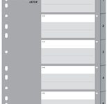 LEITZ Register, 1-5, DIN A4