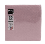 PROnappe Servietten 20,0 x 20,0 cm altrosa