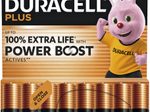 DURACELL Batterien PLUS Alkali-Mangan Micro AAA 1,5 V, 8 St.