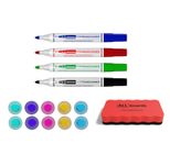 ALLboards Whiteboard Zubehör-Set farbsortiert