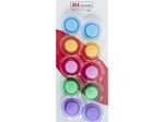 ALLboards Magnete farbsortiert, Kunststoff Ø 3,0 x 0,6 cm