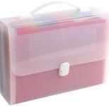 Exacompta Fächermappe Crystal 24 Fächer transparent, 1 St.