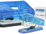RAPESCO® Locher und Heftgeräte Set 1719 transparent blau