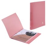 Exacompta Ringbuch Chromaline Pastell 2 cm, korallrot