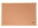FRANKEN Pinnwand 100,0 x 60,0 cm Kork braun