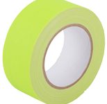 WIHEDÜ Neon Gewebeband gelb 12,5 cm x 25,0 m 1 Rolle