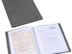 Exacompta Opak Sichtbuch DIN A4, 20 Hüllen schwarz, 1 St.