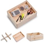 Zeller Aufbewahrungsboxen-Set braun