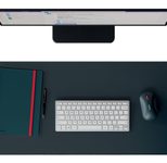 LEITZ Schreibtischunterlage anthrazit Leder 70,0 x 36,0 cm, 1 St.