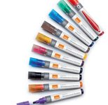 nobo Liquid Ink Whiteboard-Marker farbsortiert 3,0 mm, 10 St.