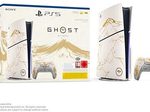 Sony PlayStation 5 Slim Disc Ghost of Yotei Gold Limited Edition Bundle, gold / weiß