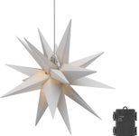 goobay Weihnachtssstern 3D, weiß