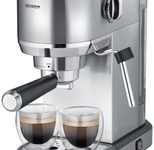 SEVERIN KA 5997 Newspresa Siebträgermaschine silber