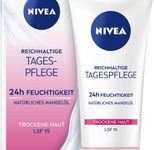 NIVEA 24h FEUCHTIGKEIT LSF 15 REICHHALTIGE Gesichtscreme 50,0 ml