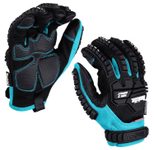 makita Arbeitshandschuhe 9 schwarz