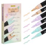 ONLINE® Pastell Lettering Acrylstifte-Set Mehrfarbig