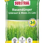 SUBSTRAL® Unkraut & Moos bleibt chancen LOS Rasendünger 7,2 kg
