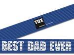 TOX Meterstab "BEST DAD EVER" Holz