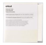 Cricut Aquarellkarten – S40 Elfenbein, Weiß