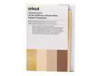 Cricut Klebekarten, Neutralfarben-Musterset – R40, farbsortiert