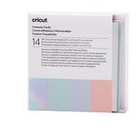 Cricut Klebekarten, Pastell-Musterset – S40, farbsortiert