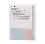 Cricut Klebekarten, Pastell-Musterset – R40, farbsortiert